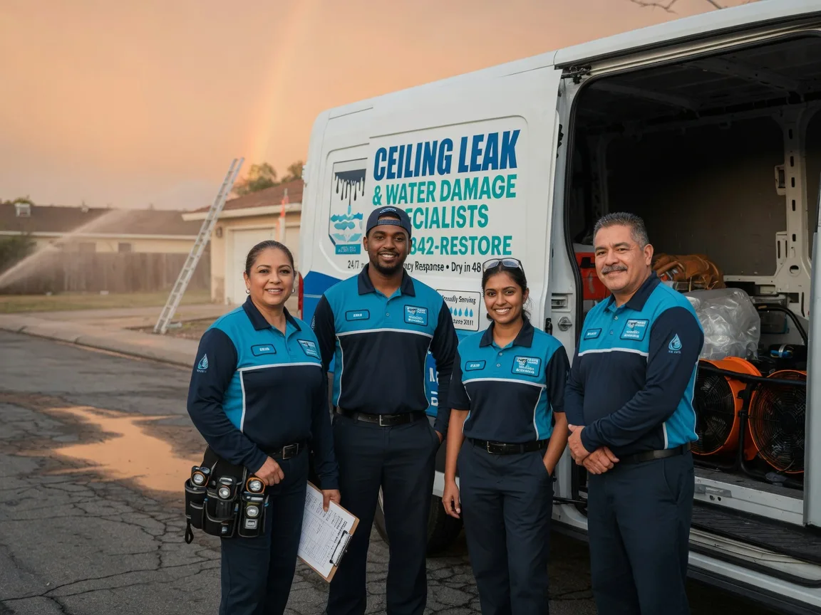 Ceiling Leak Cleanup company in Benjamin, TX